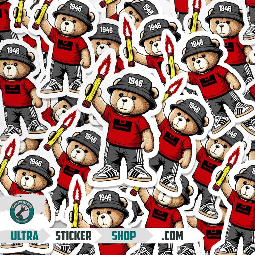 Hoornaar 1946 bear Stickers
