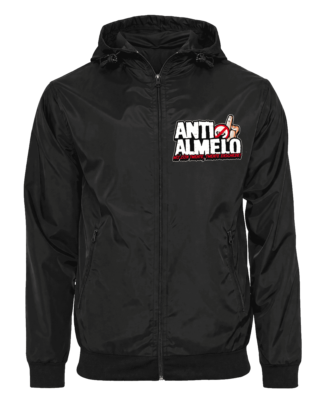 Anti Almelo Jas met afritsbare bivakmuts