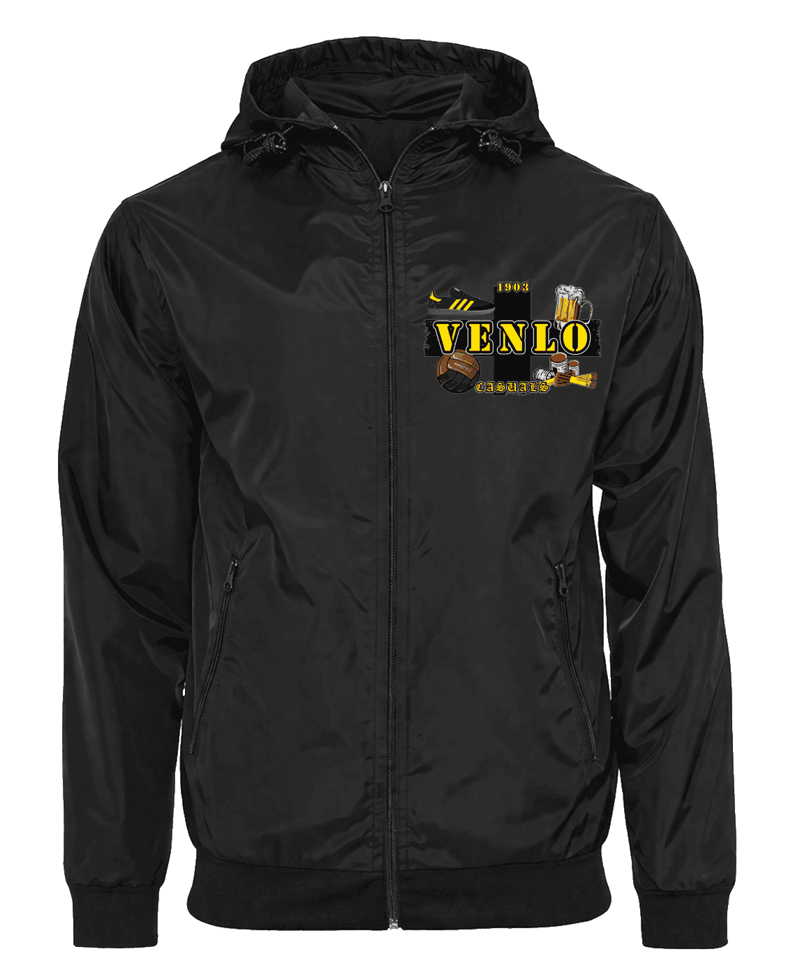 Venlo casuals Jas met afritsbare bivakmuts