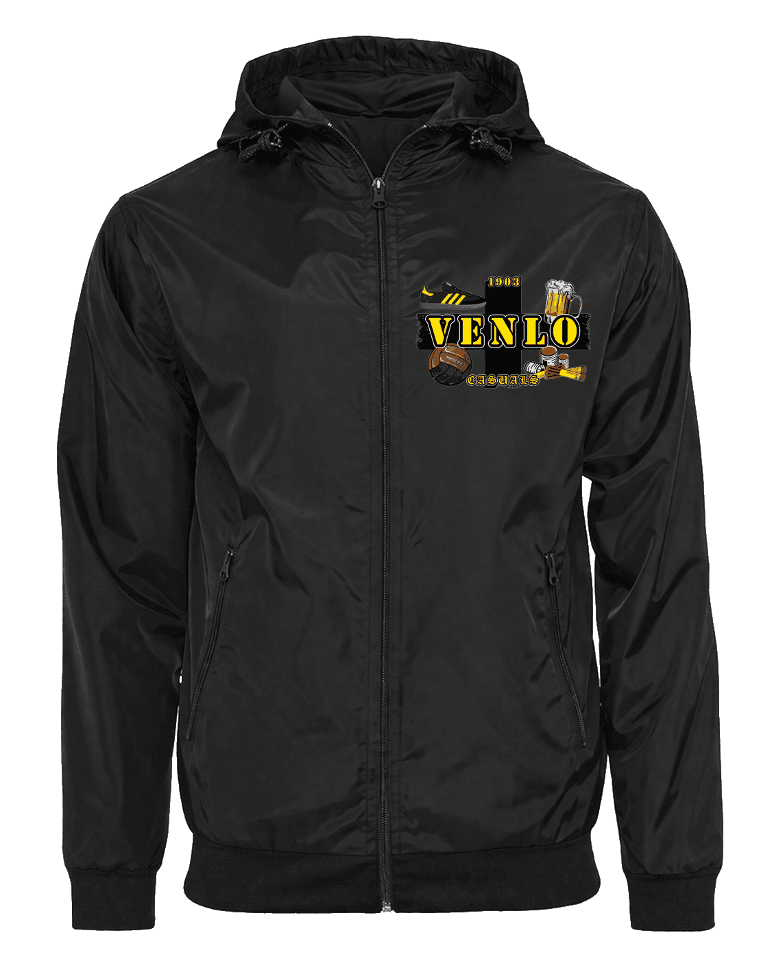 Venlo casuals Jas met afritsbare bivakmuts