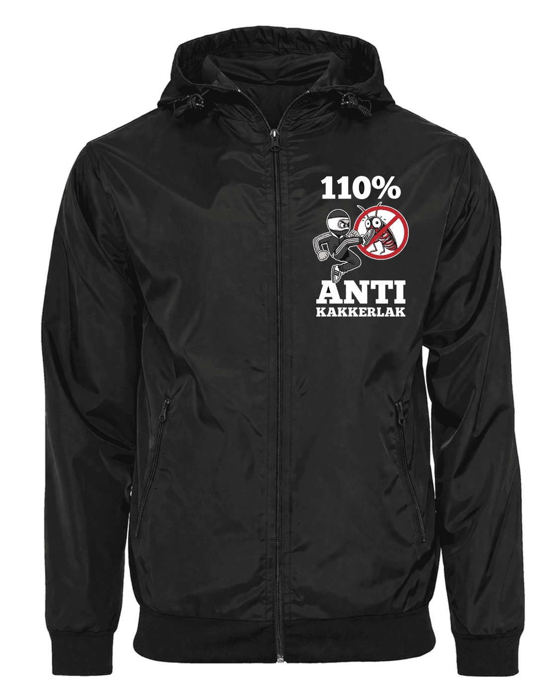 110% Anti Kakkerlak Jas met afritsbare bivakmuts