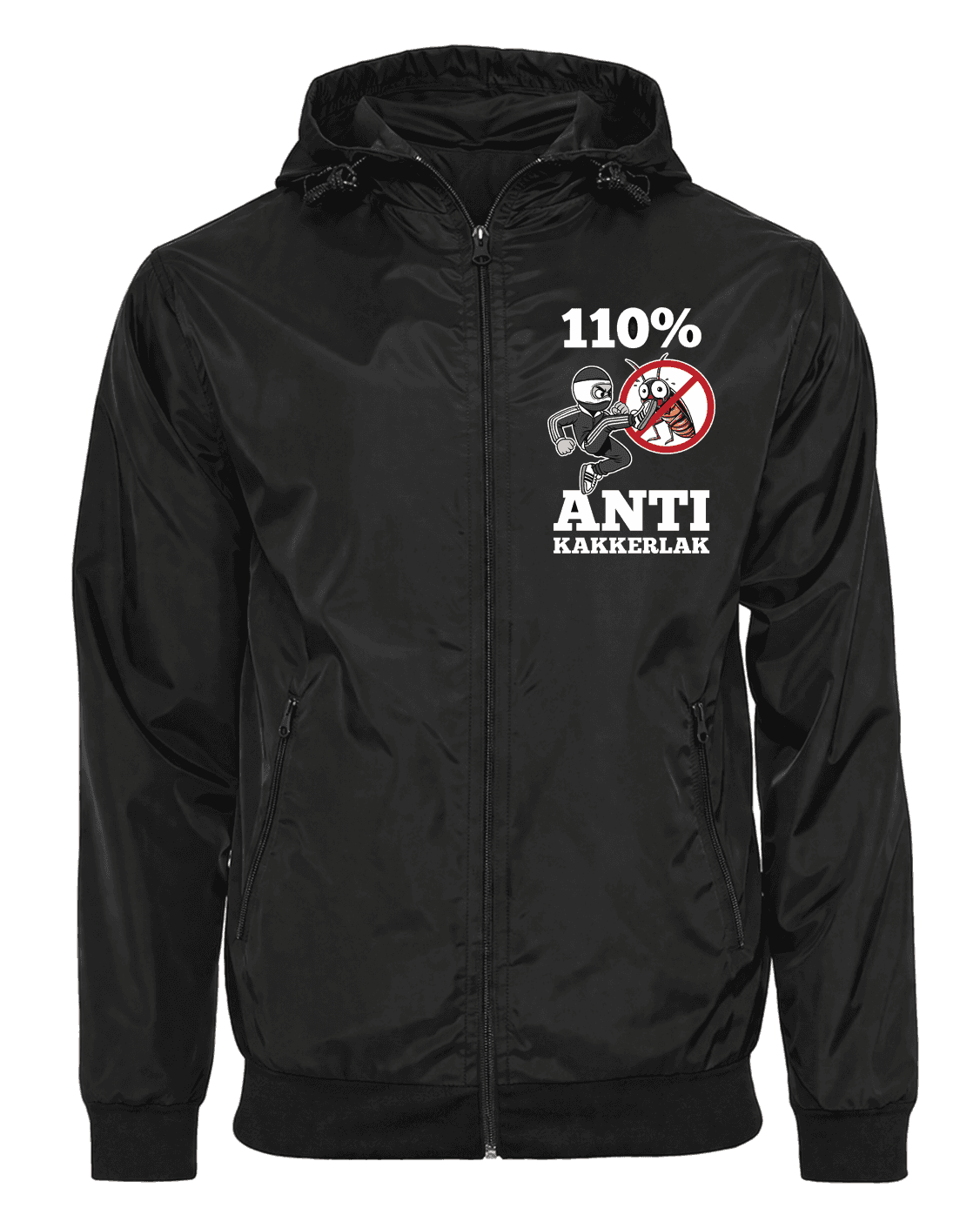 110% Anti Kakkerlak Jas met afritsbare bivakmuts