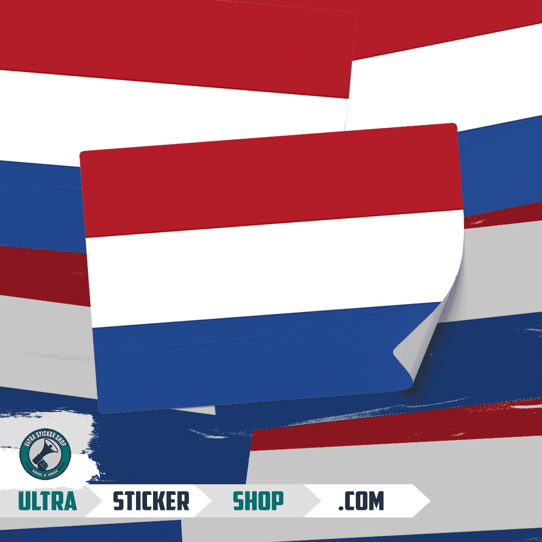 Nederlandse vlag Stickers