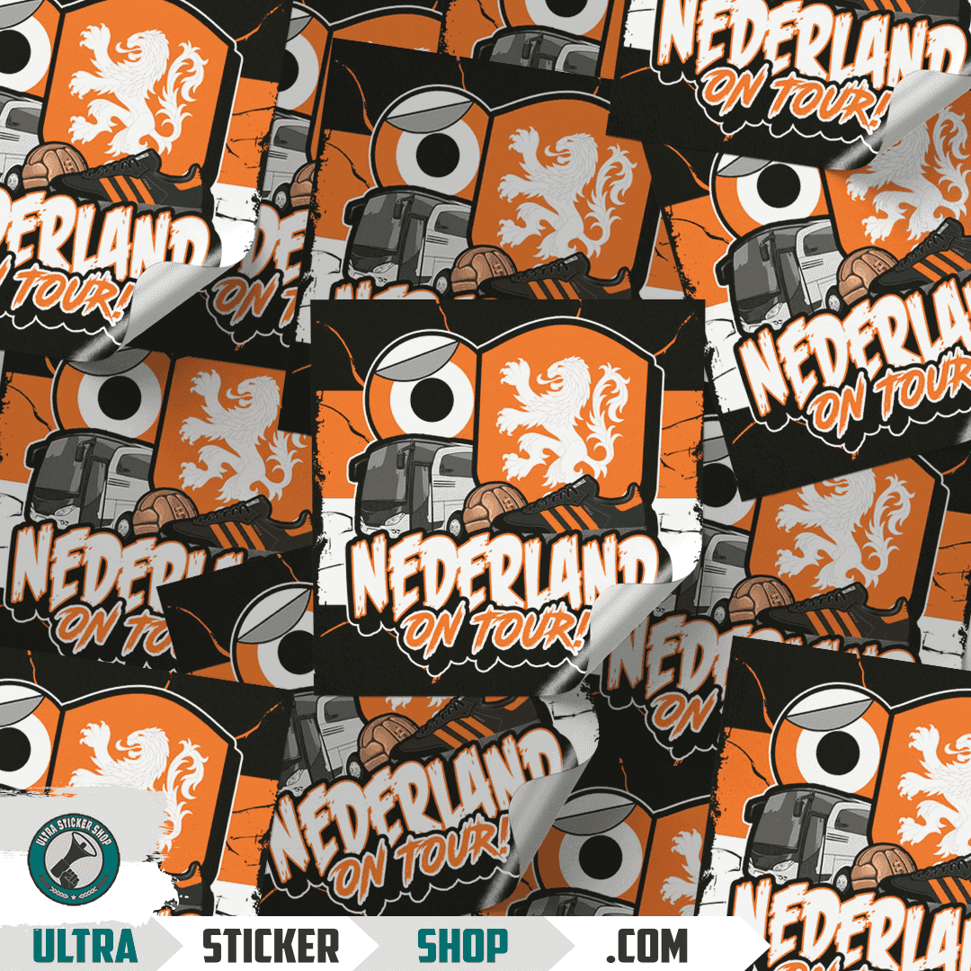 Nederland on tour Stickers