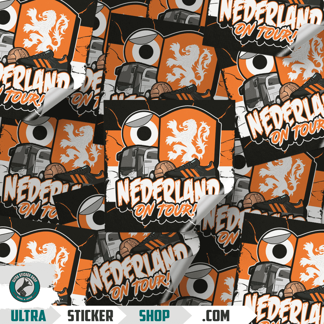 Nederland on tour Stickers