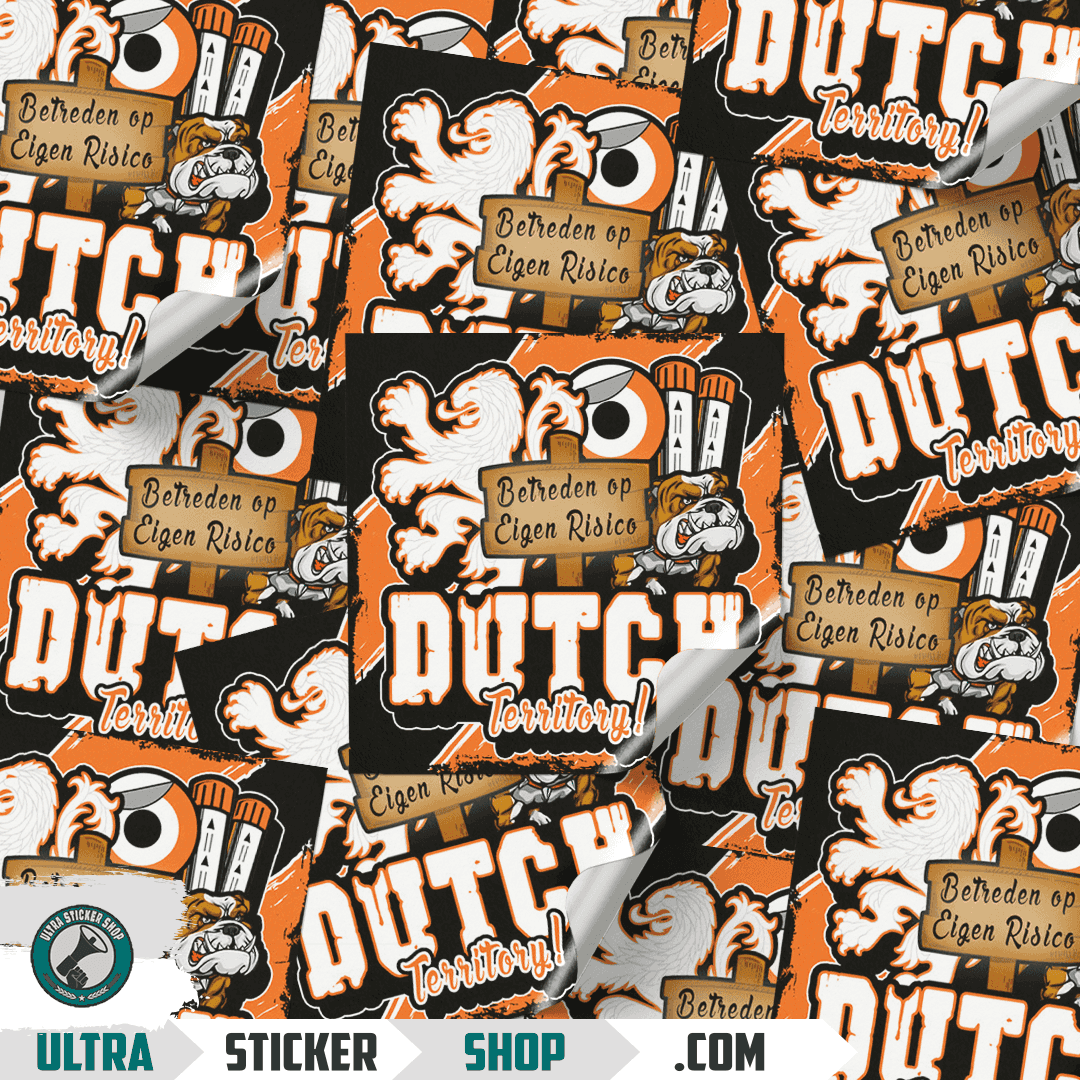 Dutch Territory Vierkant Stickers