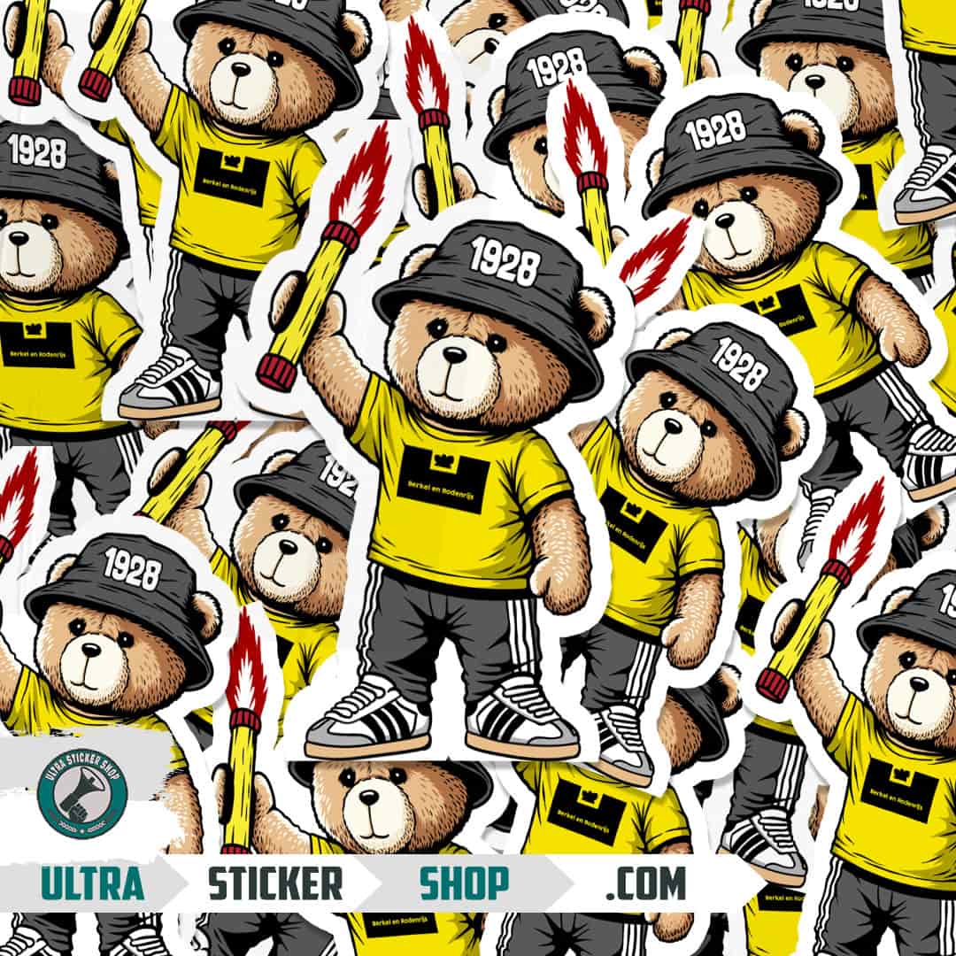 Berkel en Rodenrijs 1928 bear Stickers