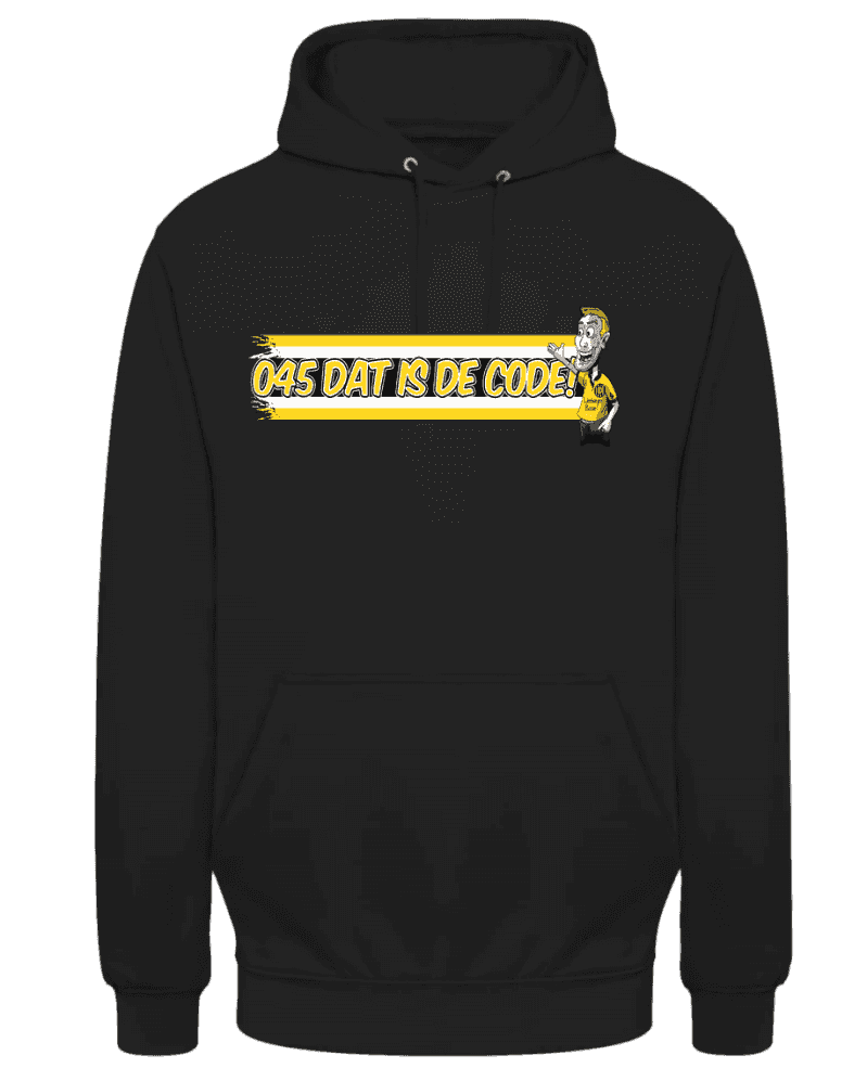 045 dat is de code! Hoodie