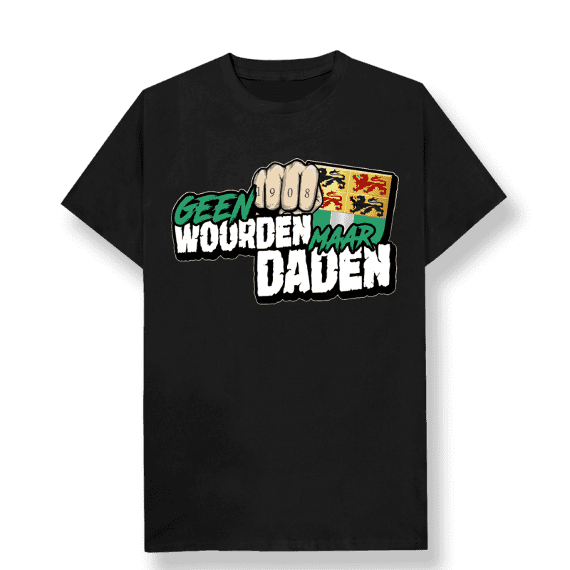 Geen woorden maar daden T-shirt