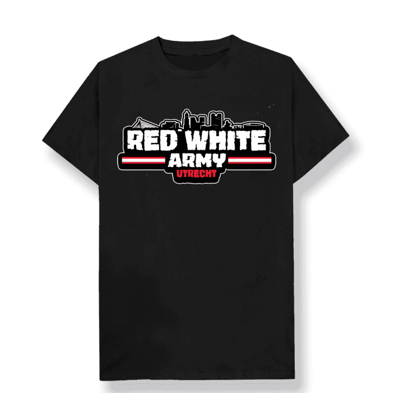 Red white army Utrecht T-shirt