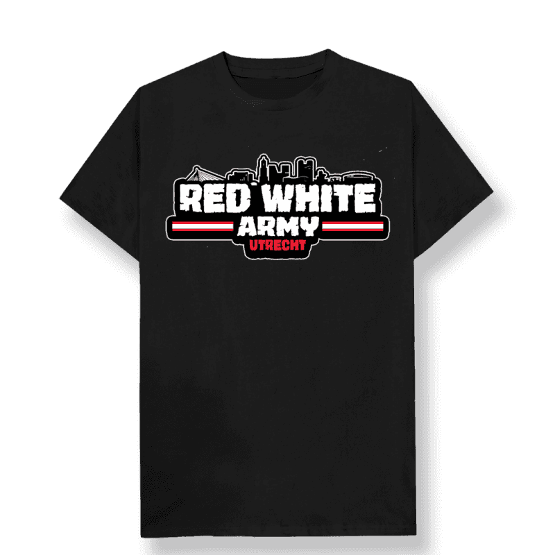 Red white army Utrecht T-shirt