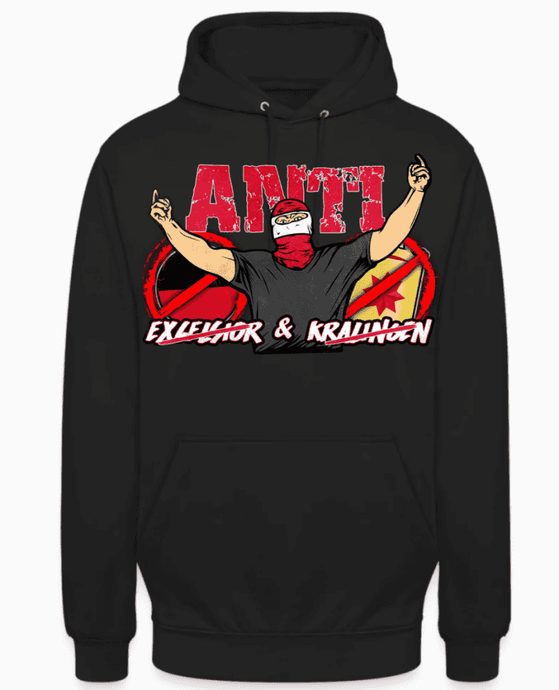 ANTI EXCELSIOR & KRALINGEN Hoodie