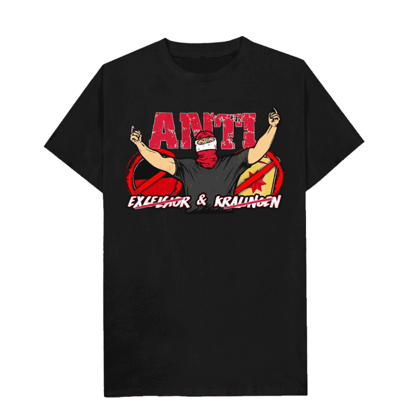ANTI EXCELSIOR & KRALINGEN T-shirt