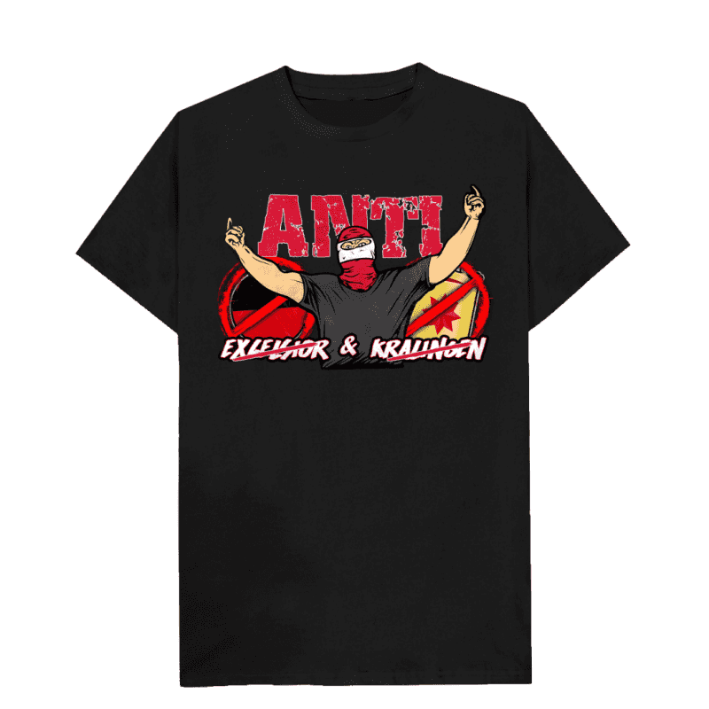 ANTI EXCELSIOR & KRALINGEN T-shirt
