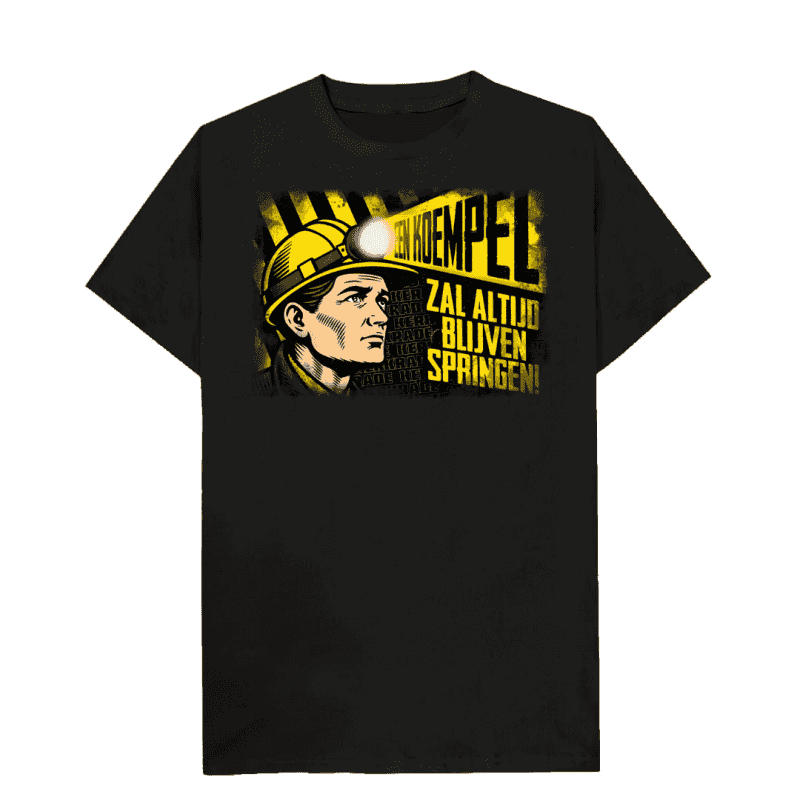 Een koempel zal altijd blijven springen T-shirt