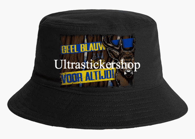 Geel blauw voor altijd Bucket Hat