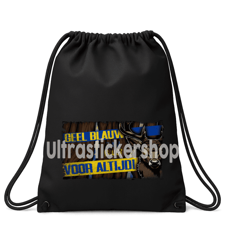 Geel blauw voor altijd Sack Pack