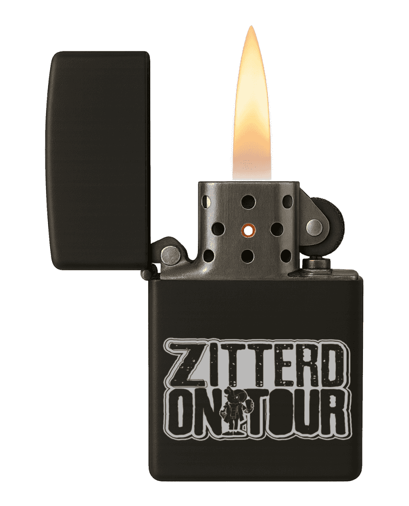 Zitterd on tour Aansteker