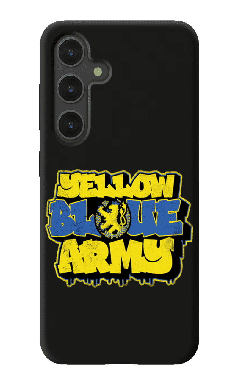 Yellow Blue Army Samsung Hoes
