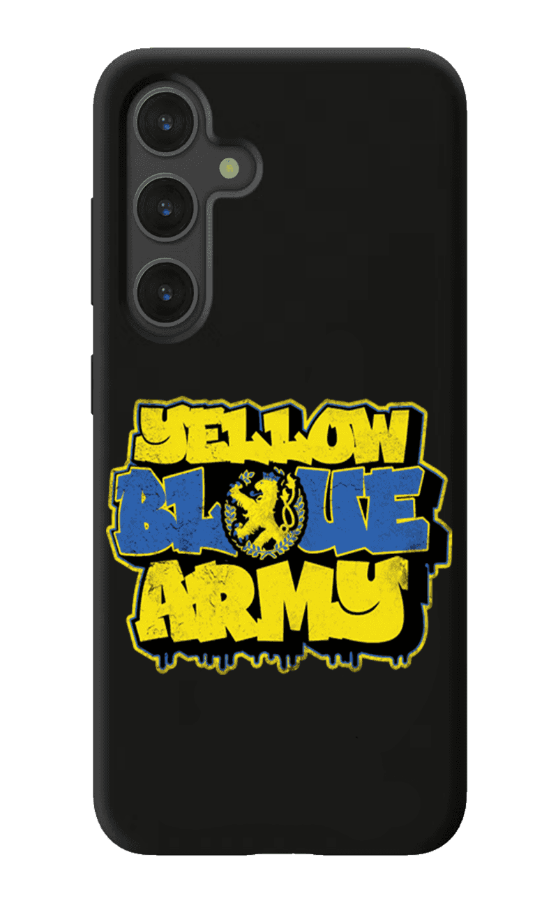Yellow Blue Army Samsung Hoes