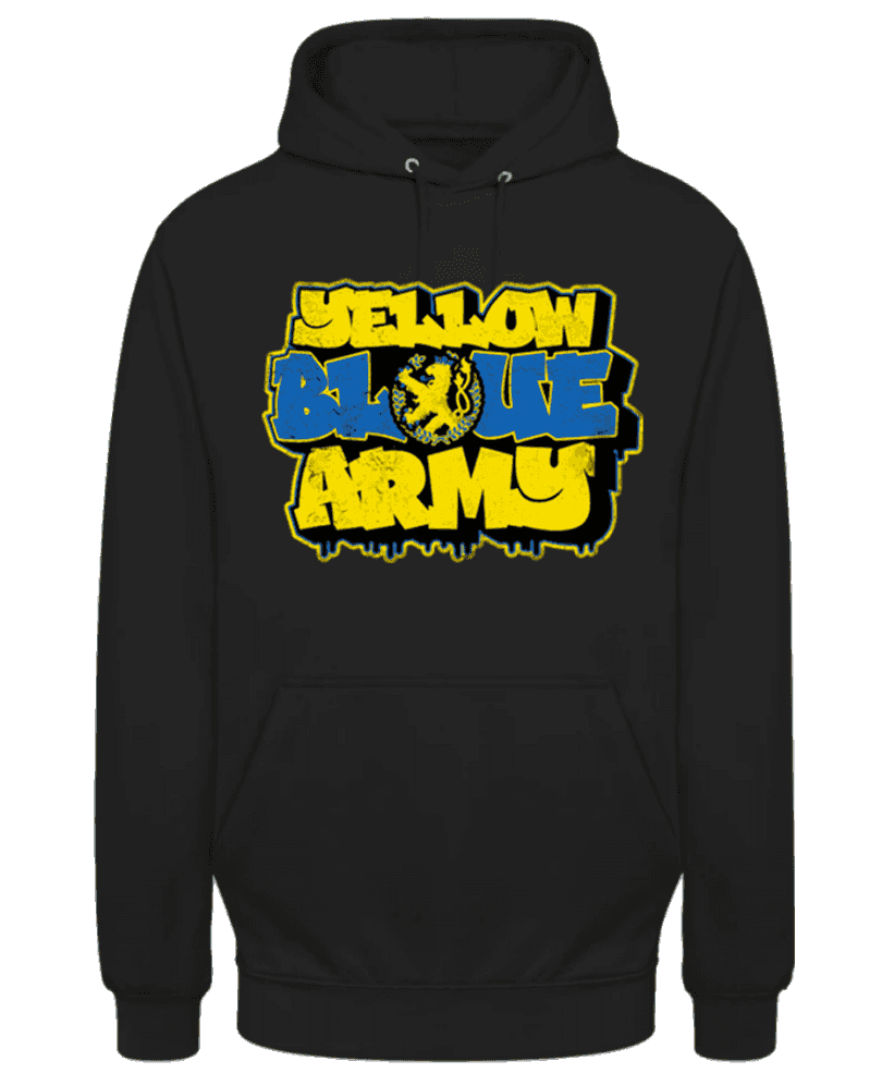 Yellow Blue Army Hoodie