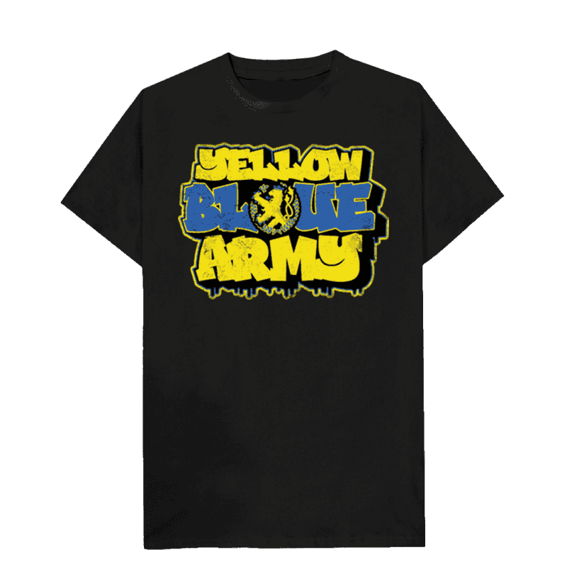 Yellow Blue Army T-shirt