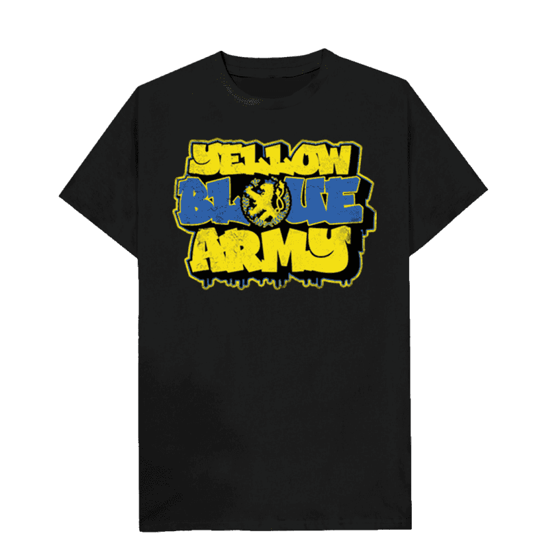 Yellow Blue Army T-shirt