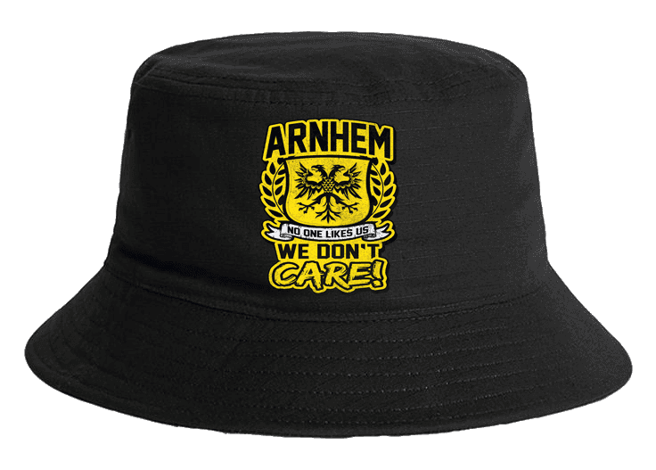 Arnhem no one likes us we don't care! Bucket Hat