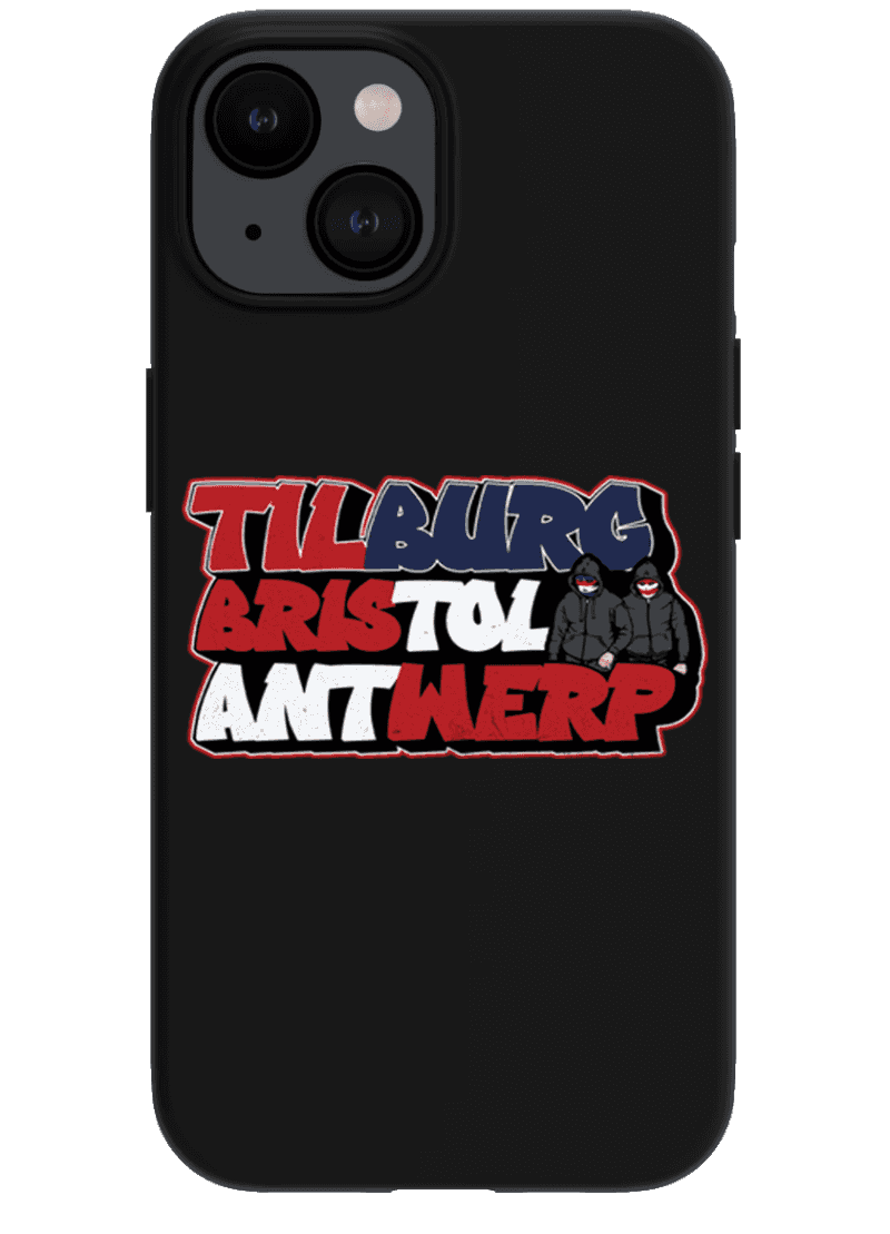 Tilburg Bristol Antwerp iPhone hoes