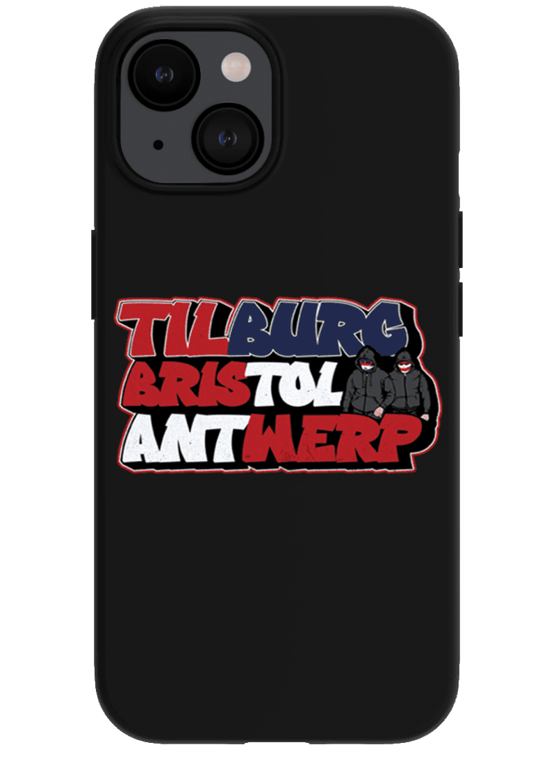 Tilburg Bristol Antwerp iPhone hoes