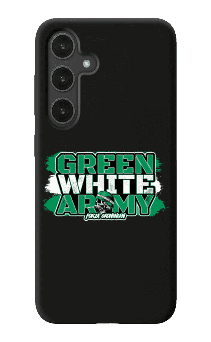 Green white army Samsung Hoes