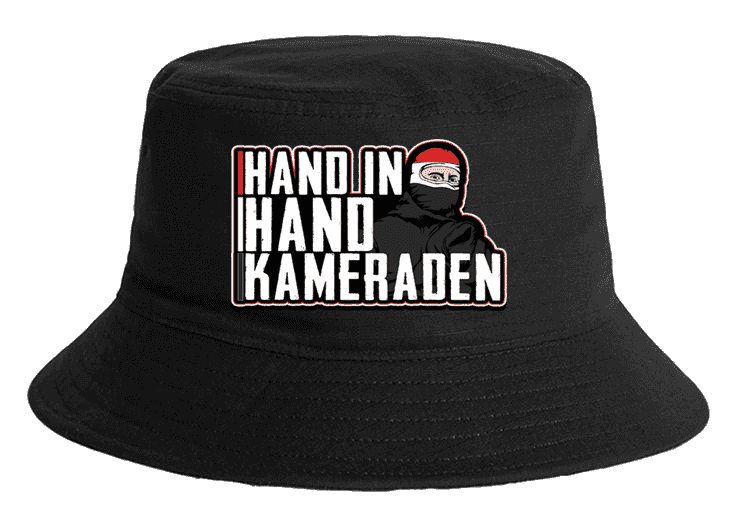 Hand in Hand Kameraden Bucket Hat