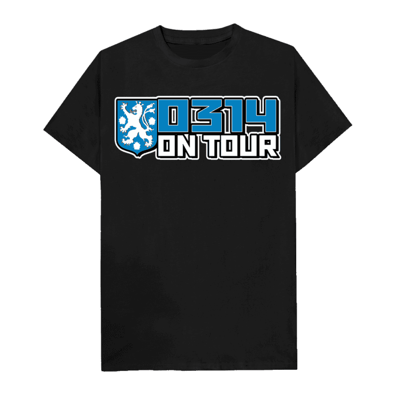 0314 on tour T-shirt