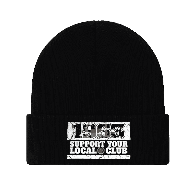 1963 support your local club Beanie