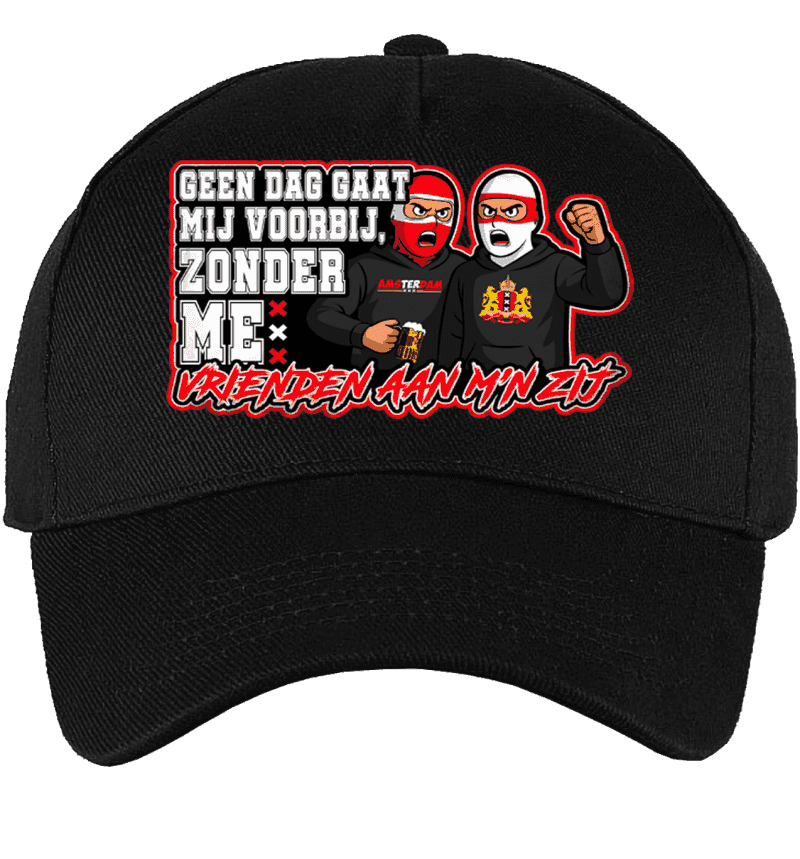 Geen dag gaat mij voorbij zonder me vrienden aan m'n zij Pet