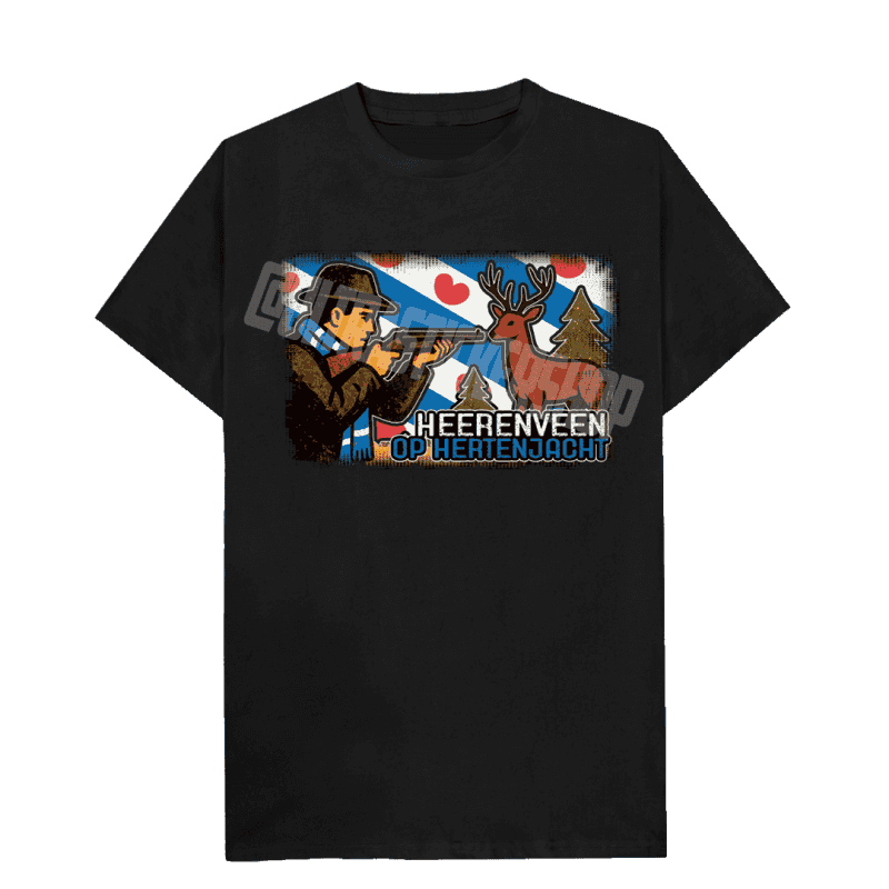 Heerenveen op hertenjacht T-shirt