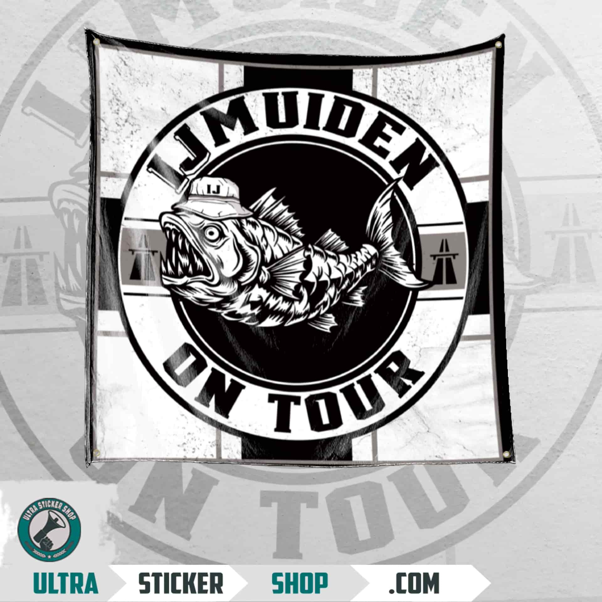 IJmuiden on tour! Vlag