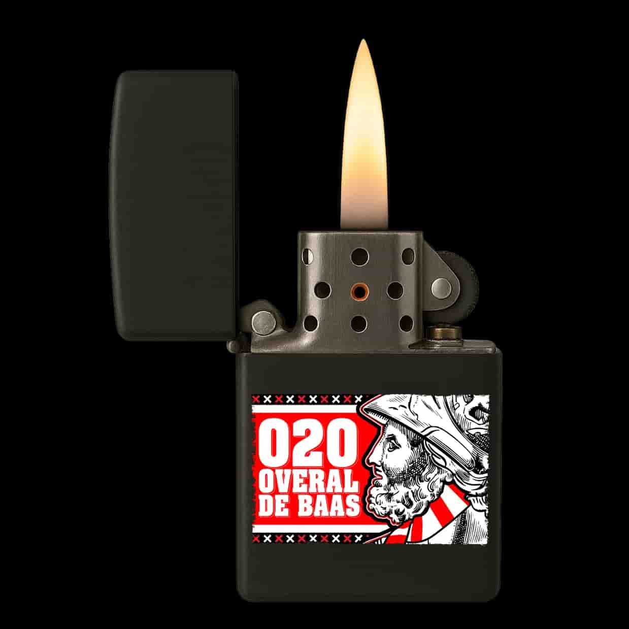020 overal de baas Aansteker
