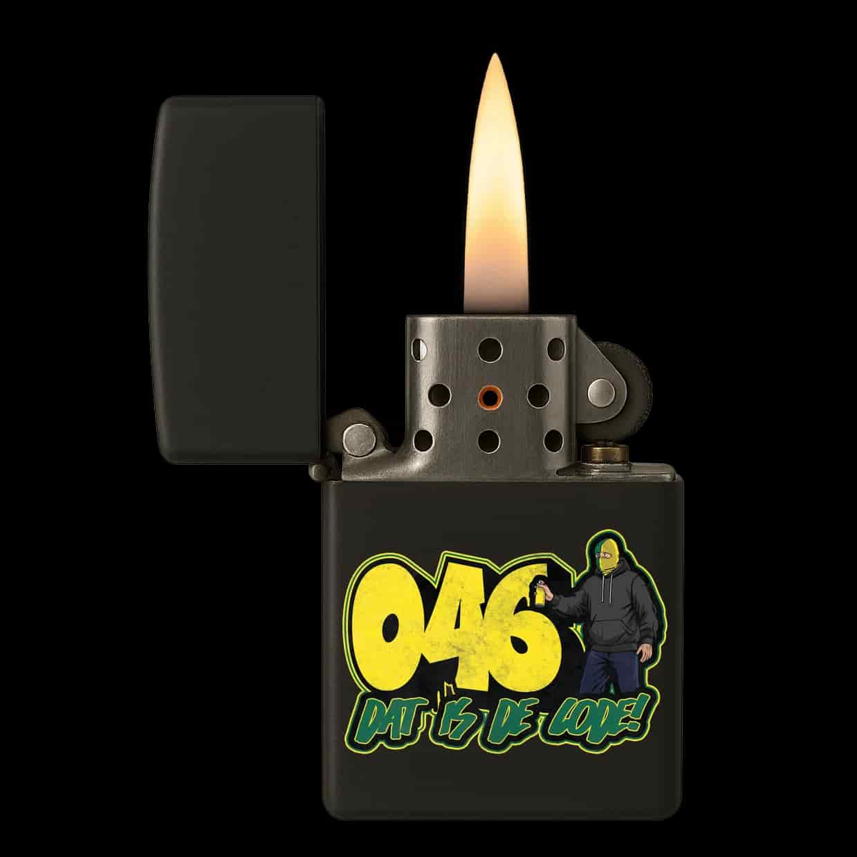 046 dat is de code! Aansteker