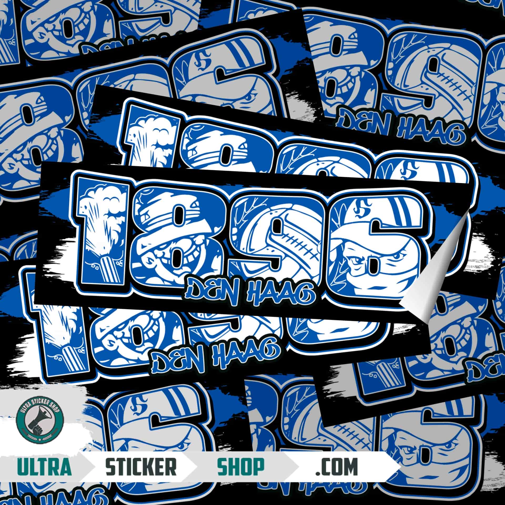 1896 Den Haag Stickers