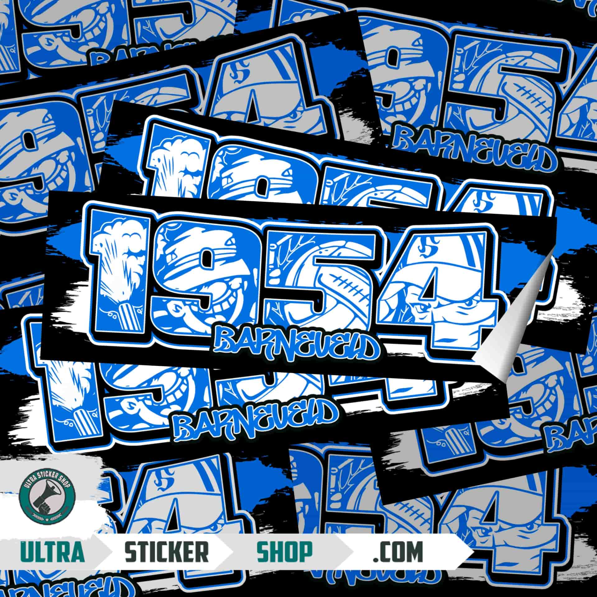 1954 Barneveld Stickers