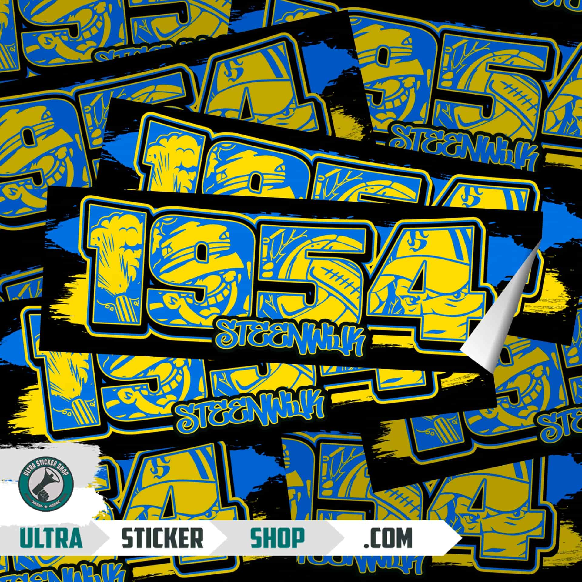 1954 Steenwijk Stickers