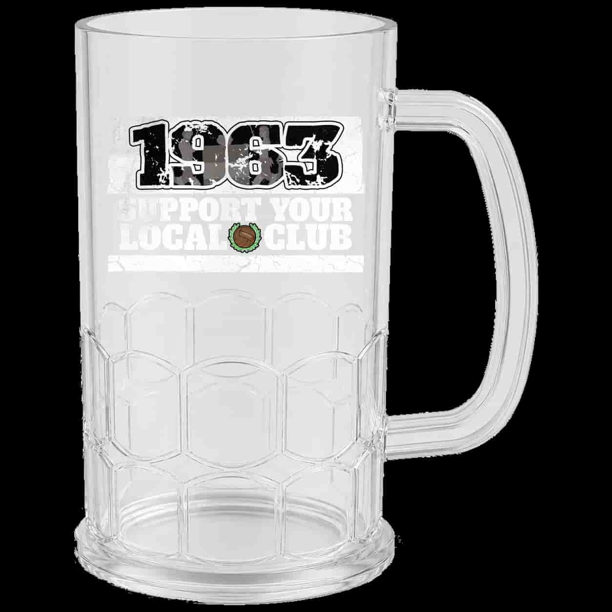 1963 support your local club Bierpul