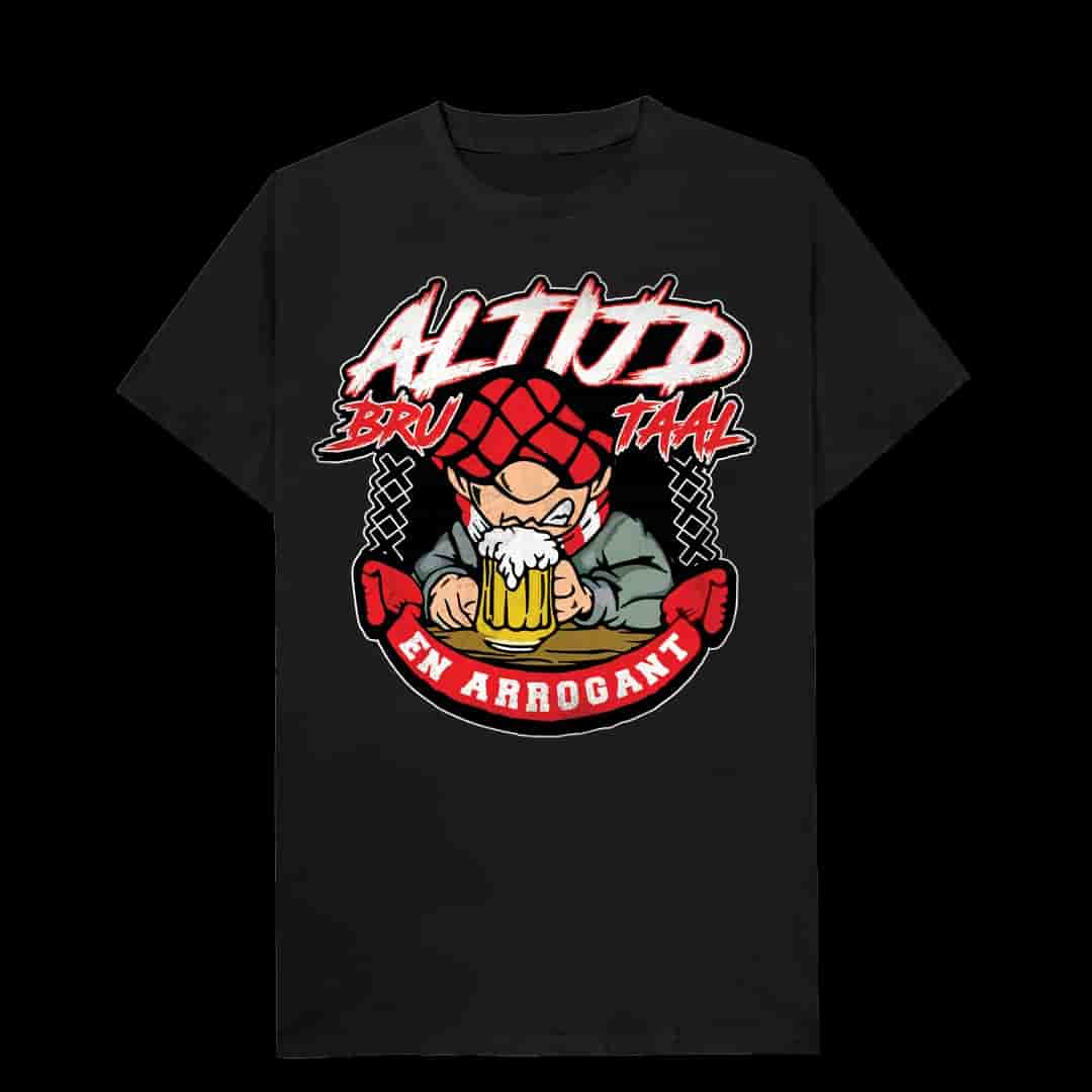 Altijd brutaal en arrogant T-shirt
