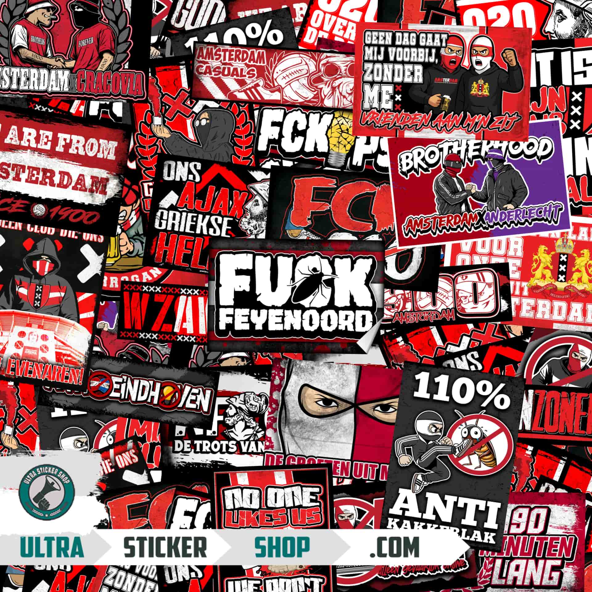 Amsterdam Sticker-Mix