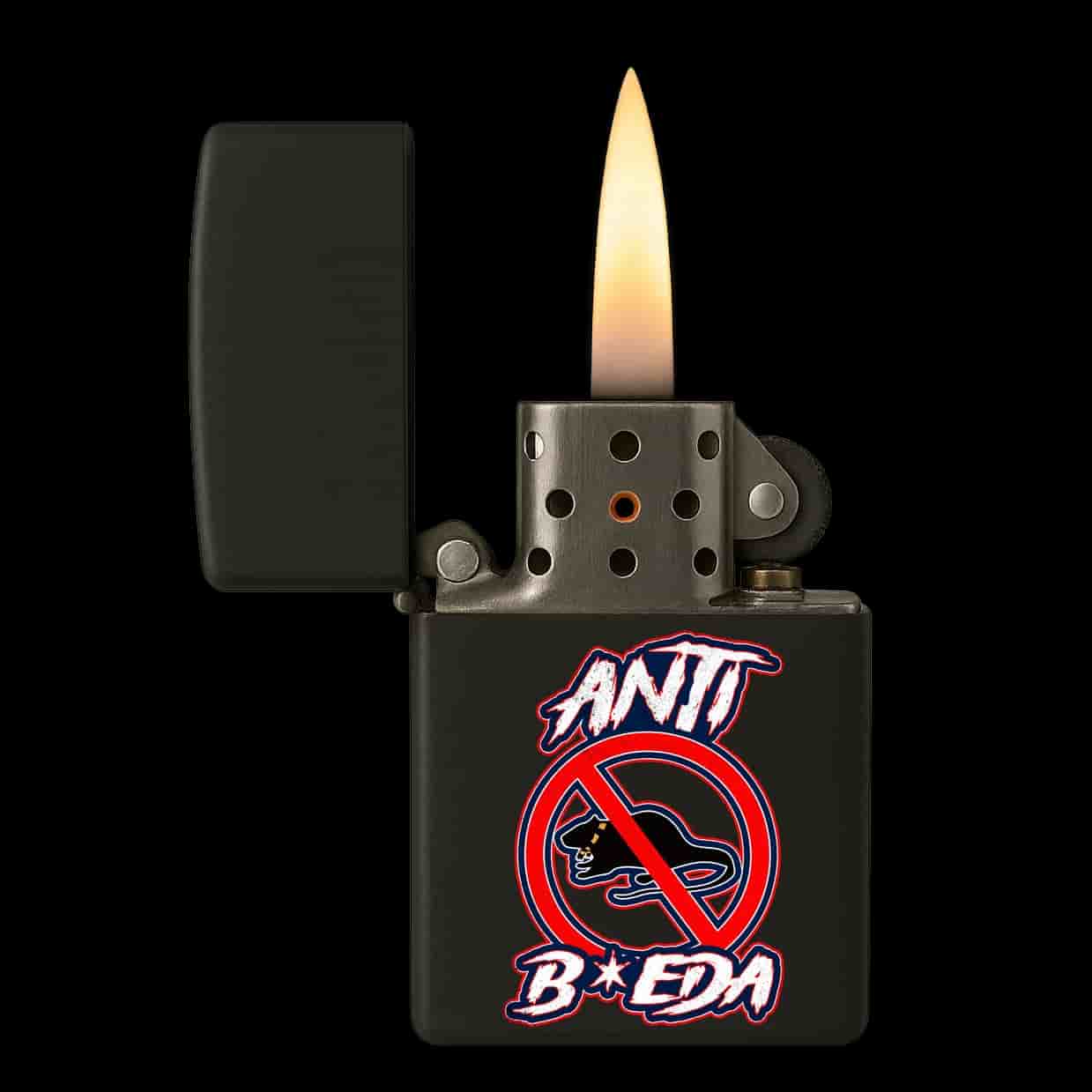 Anti B*eda Aansteker