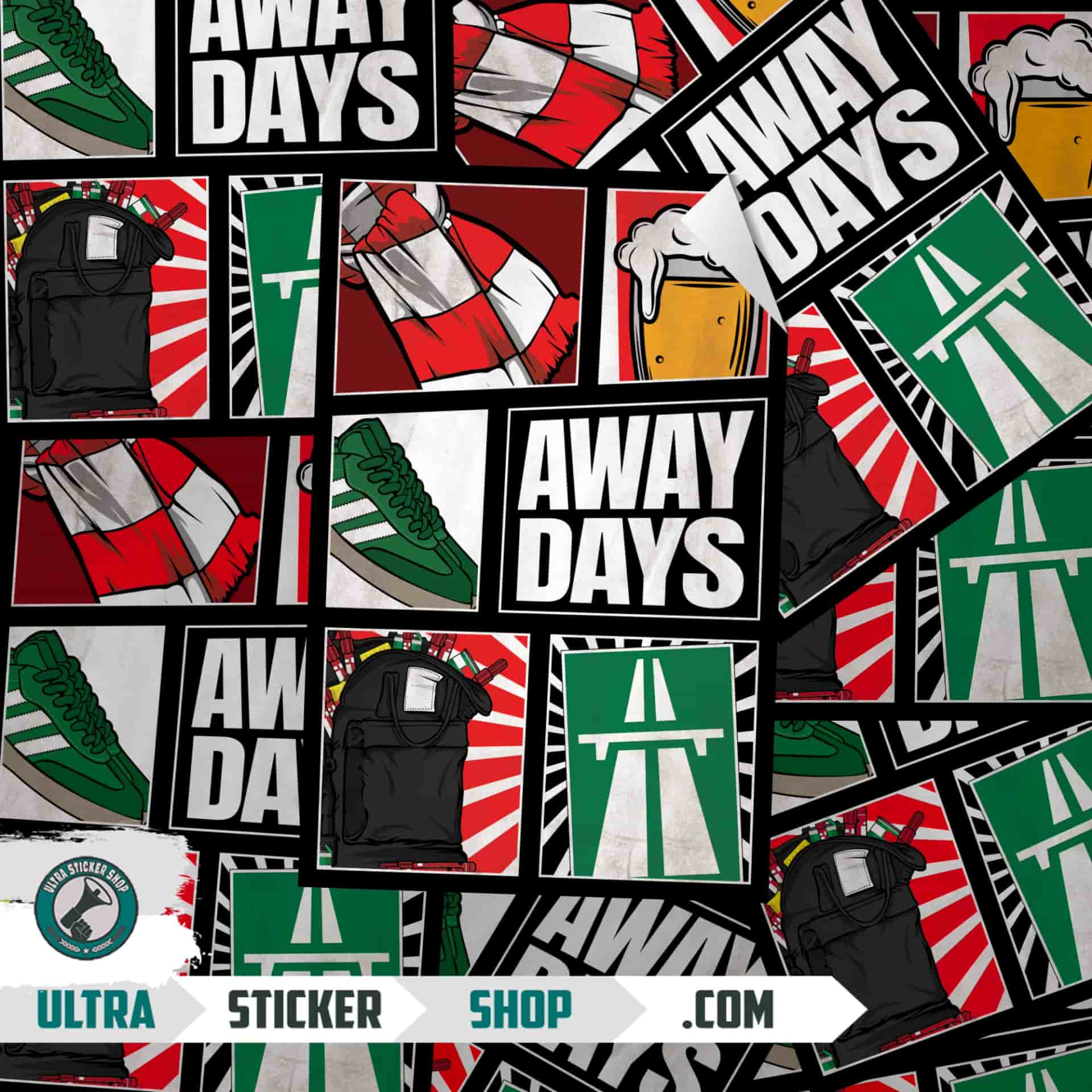 Awaydays Stickers