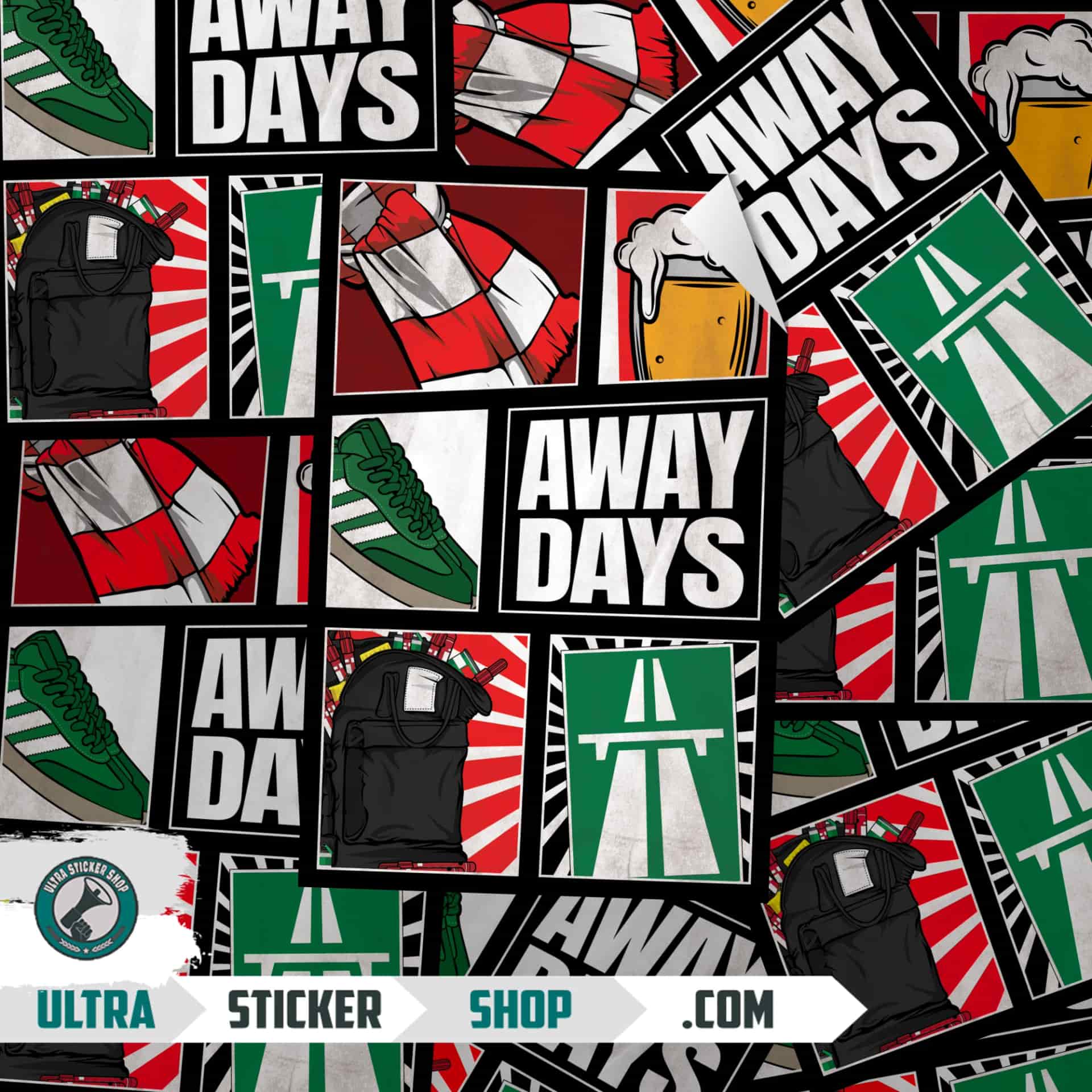 Awaydays Stickers