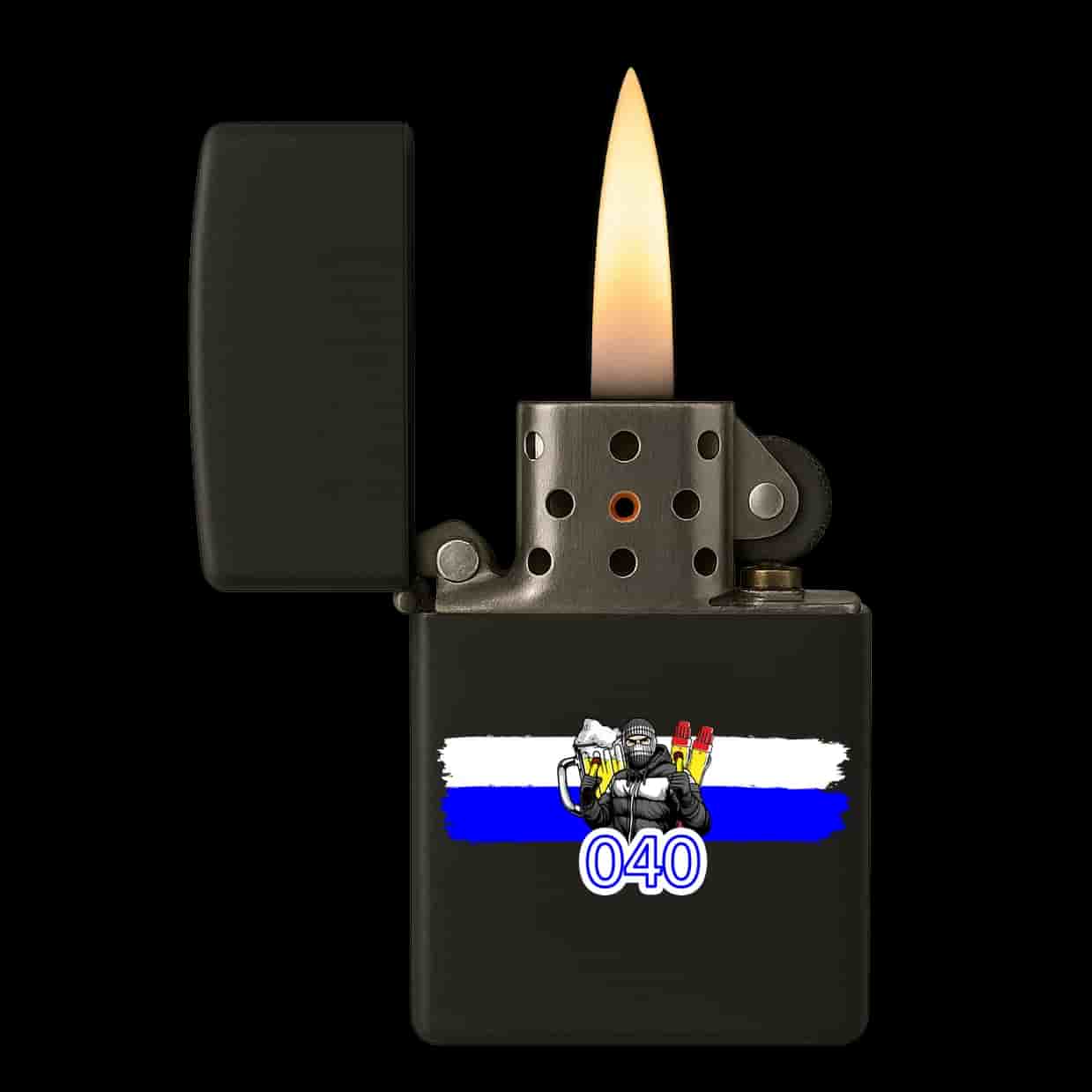 (Blauw-wit) 040 Aansteker
