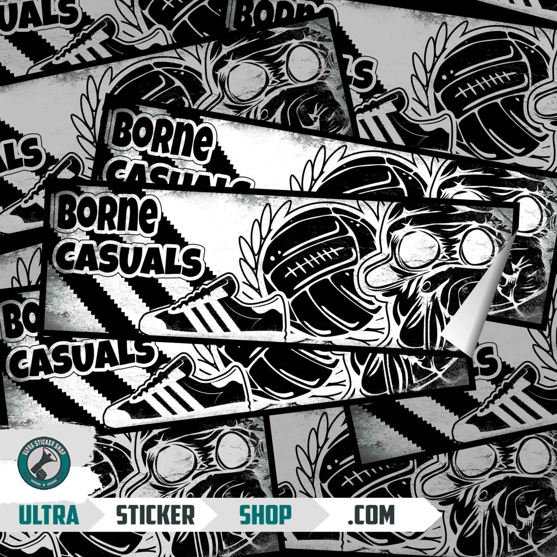 Borne casuals Stickers